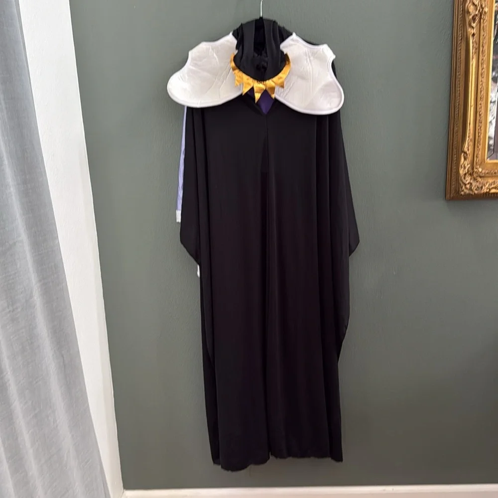 Vintage 90’s Snow White Evil queen costume Cape Crown Women’s M/L/XL - Picture 4 of 8